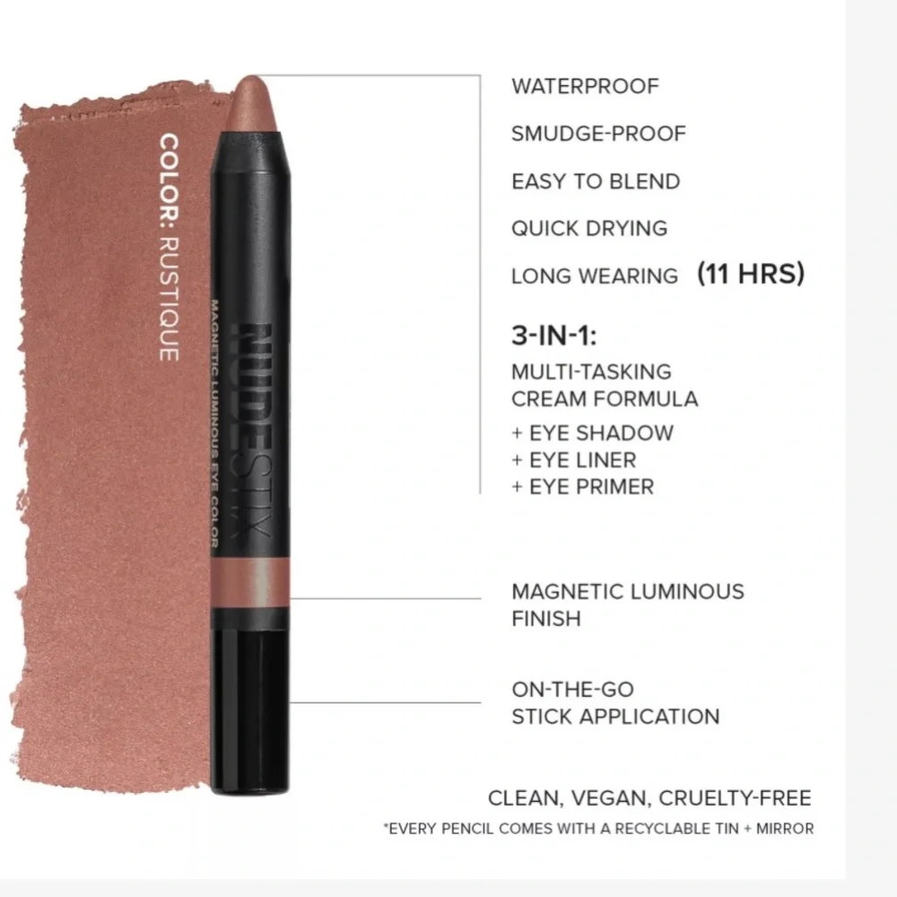 NudeStix Magnetic Luminous & Matte Eye Color custom order